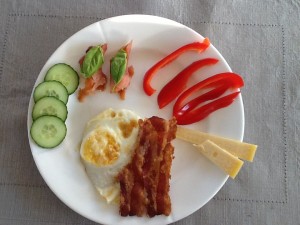 Eksempel på min morgenmad 😋