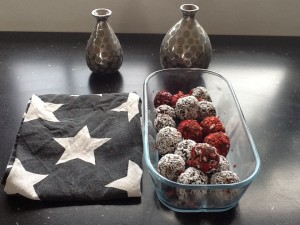 Hjemmelavede romkugler