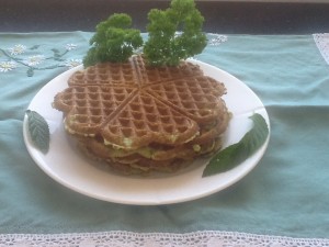 En stabel frokostvafler 😋
