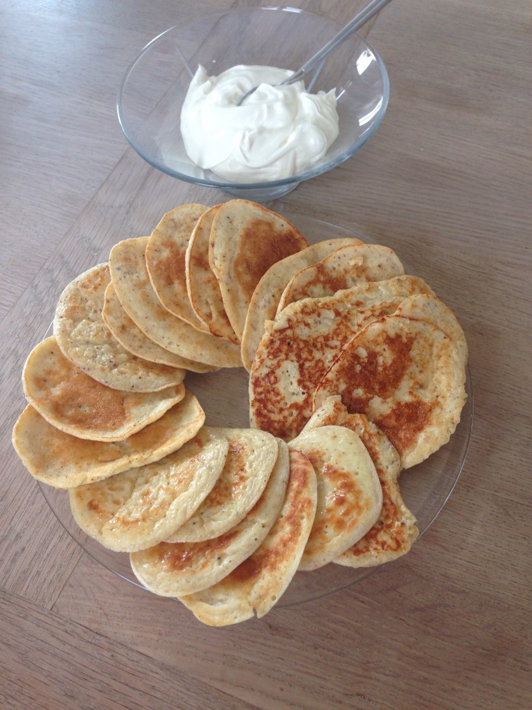 Minipandekager uden hokus pokus