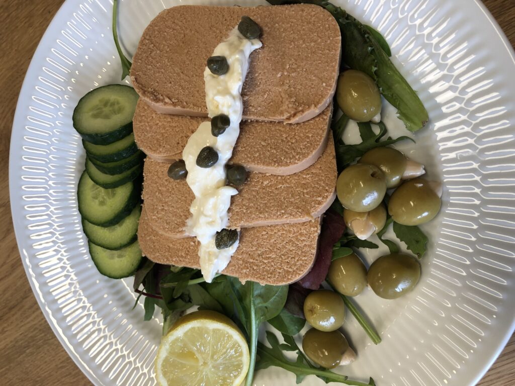 Torskerogn med mayo og kapers